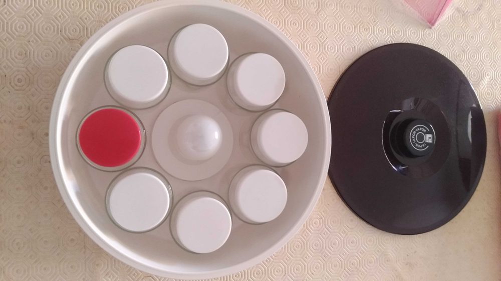 Robot para fazer iogurtes