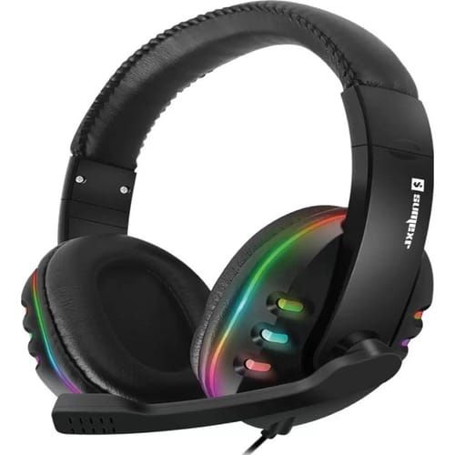 Headset Gamer Microfone Luzes RGB Com Jack 3.5 e USB (pc, Xbox E Ps4)