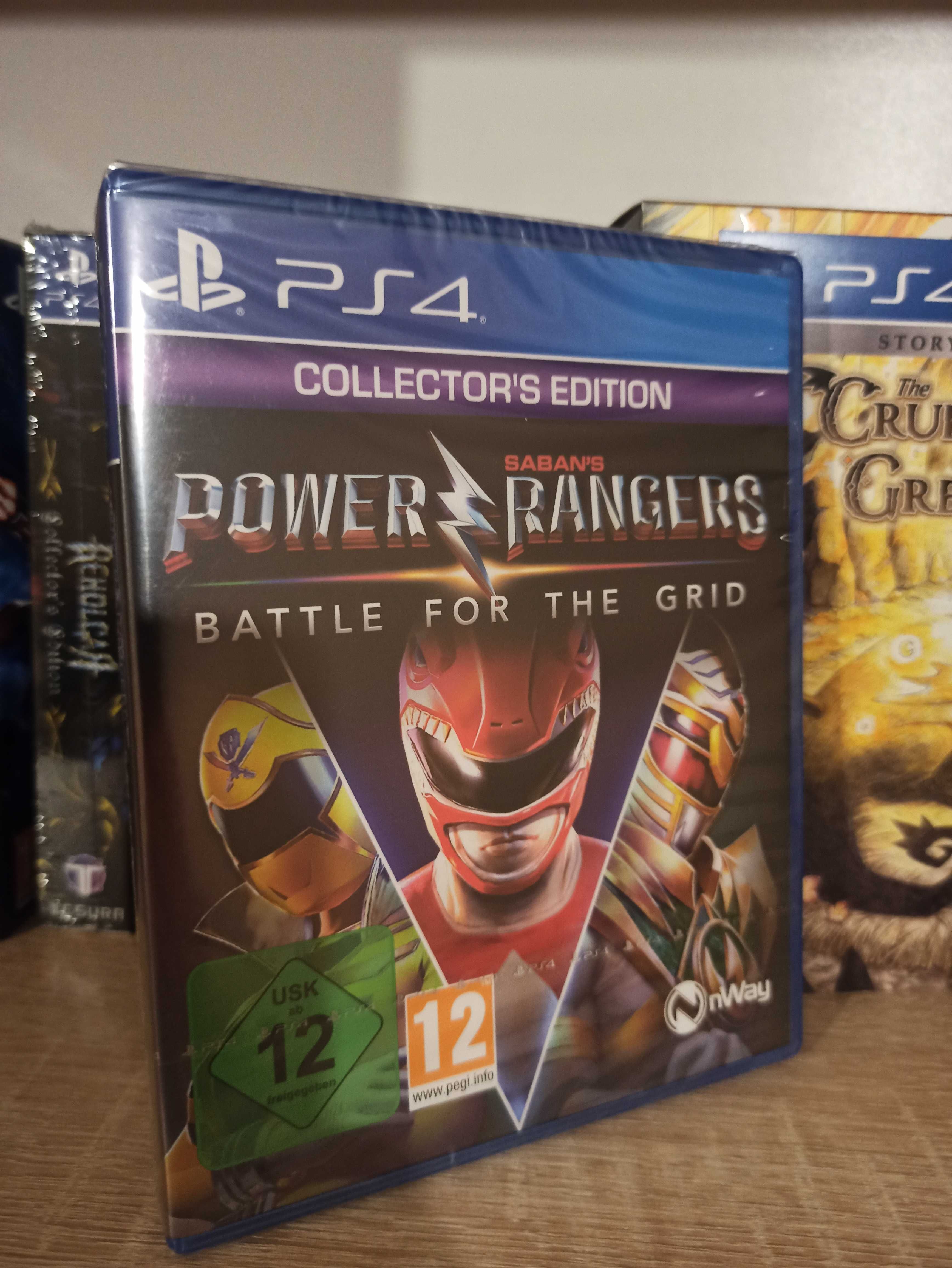 Power Rangers Ps4 Nowa Folia