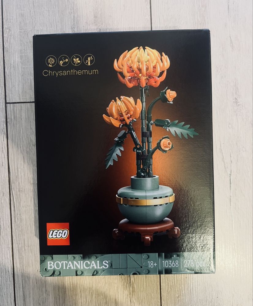 LEGO® 10368 Botanical Collection - Chryzantema nowy!