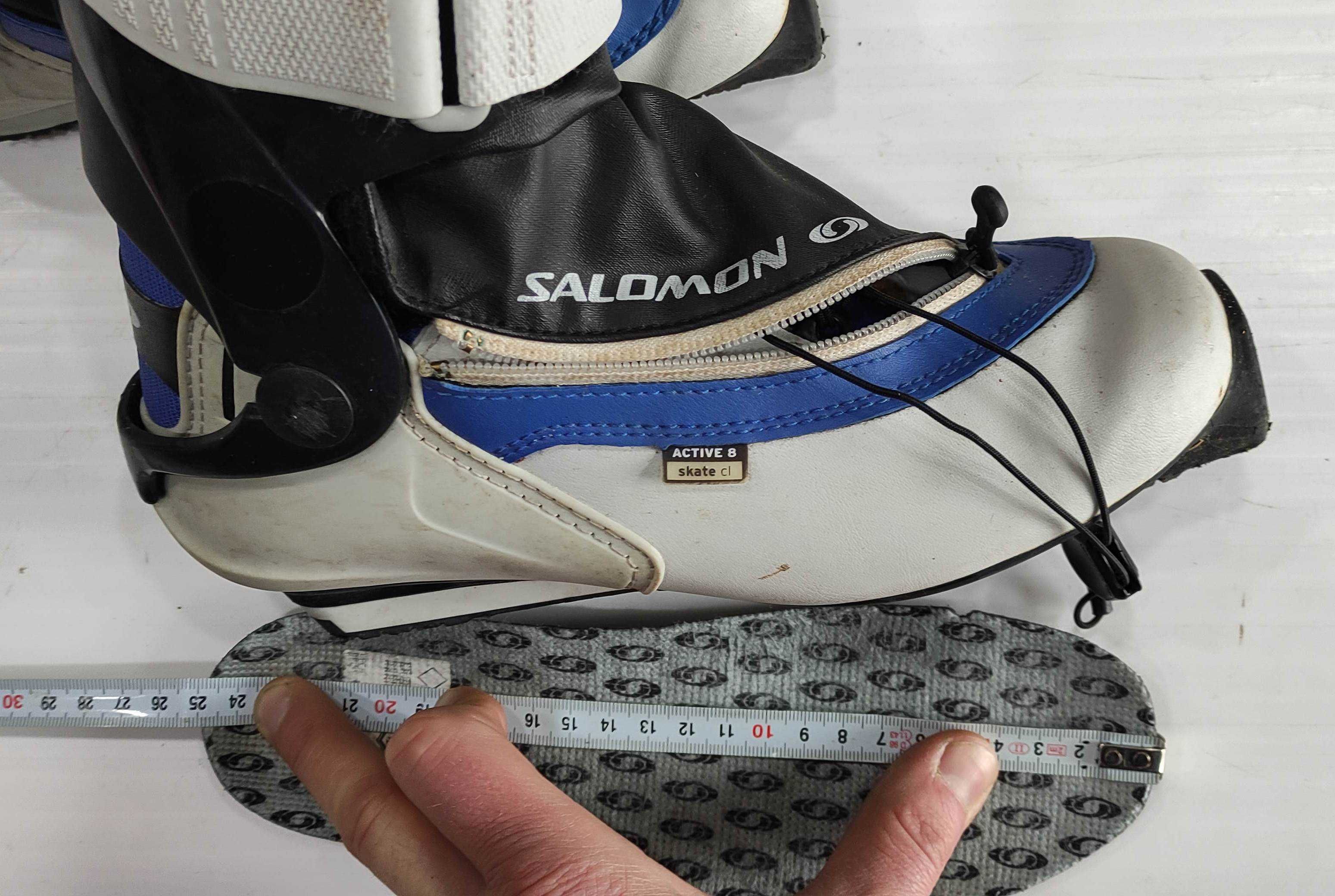 Narty biegowe Fischer Skate RCS dł 180cm + wiązania Salomon SNS Profil
