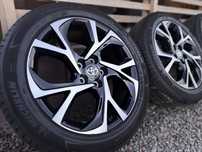 Felgi Koła 18 5x112 Oryginał Toyota CH-R *IDEALNE* Opony Michelin