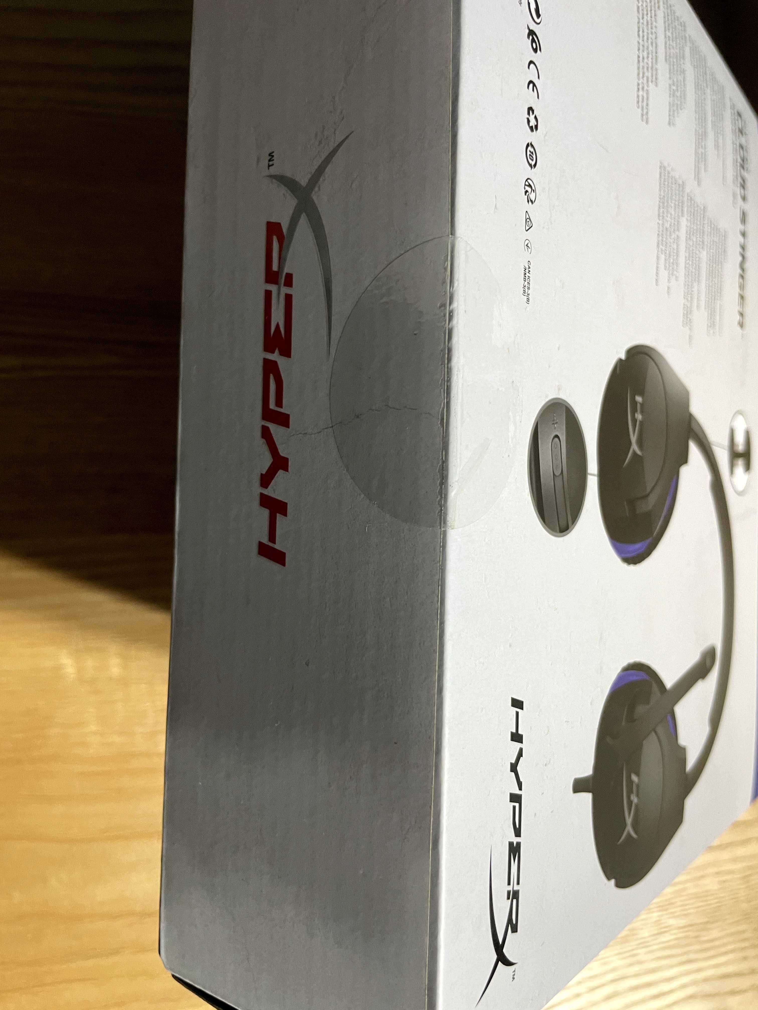 Нові навушники з мікрофоном HyperX Cloud Stinger for PS4 (HX-HSCSS-BK)