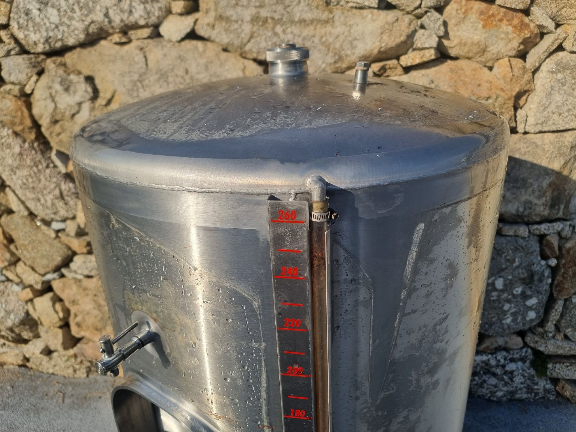 Cuba em Inox - 260 litros