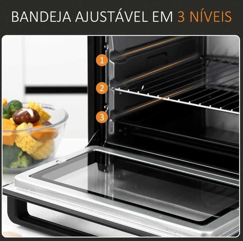 Forno HOMCOM - 32L - 1600W (NOVO)