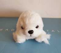 Foca branca de peluche