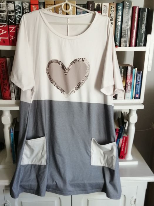 Tunika używałam w pracy jako mundurek 3xl