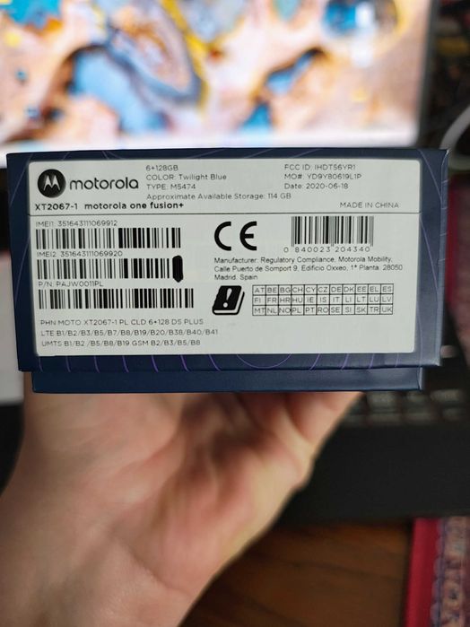 Smartfon Motorola One Fusion+
