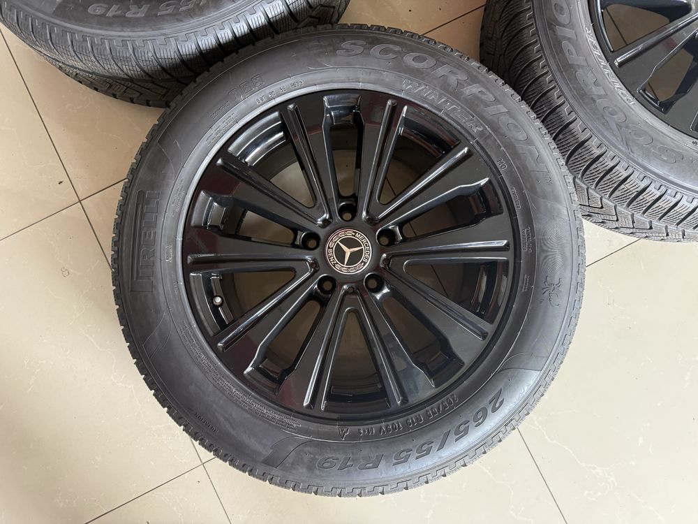 Диски оригінал g-class r19 A4634011100 265/55/19 зимові шини