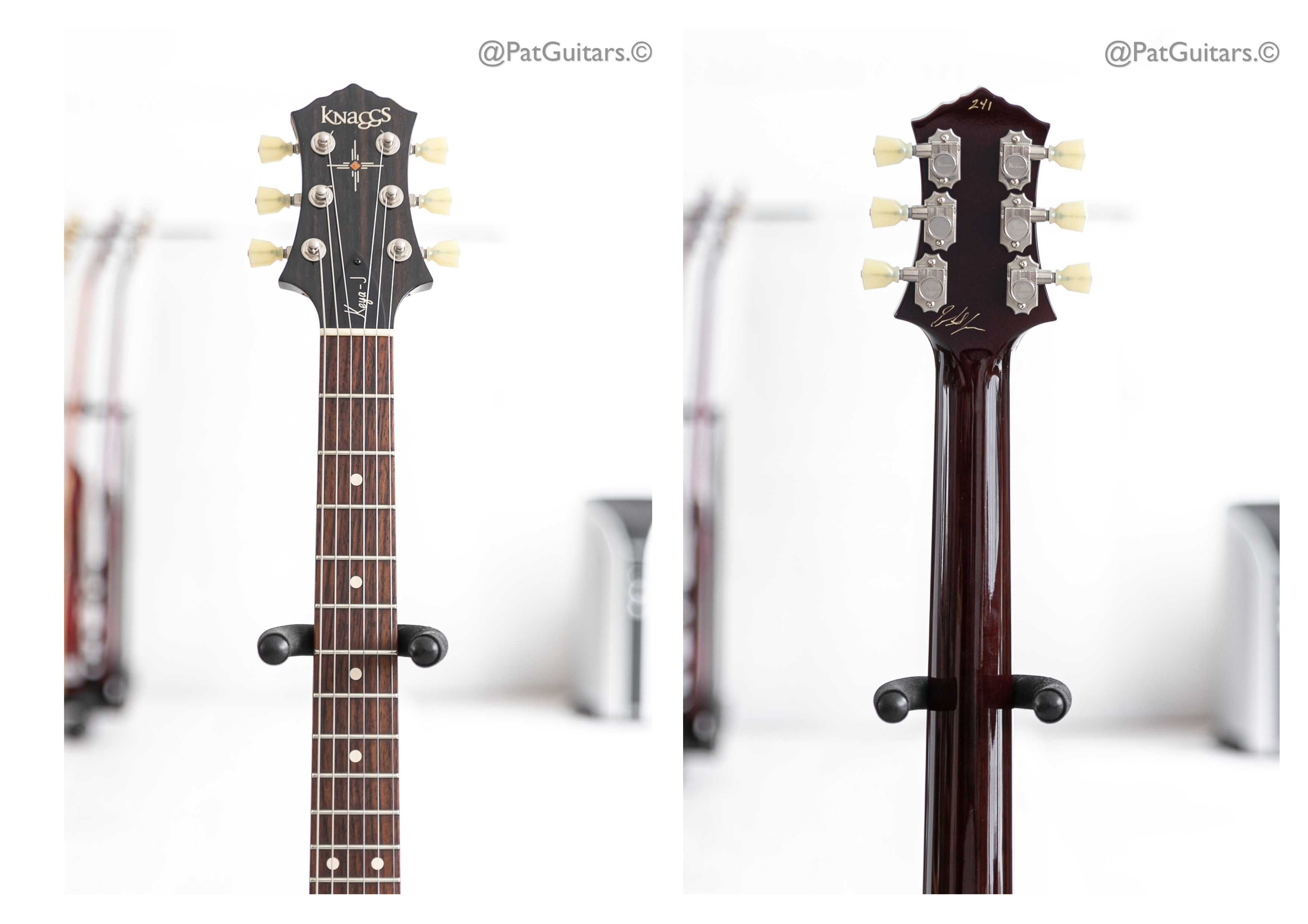 2021 Knaggs Keya J HP in Tobacco Burst 7.4lbs