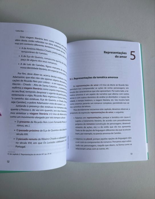 “O Ano da Morte de Ricardo Reis” - livro de apoio ao estudo