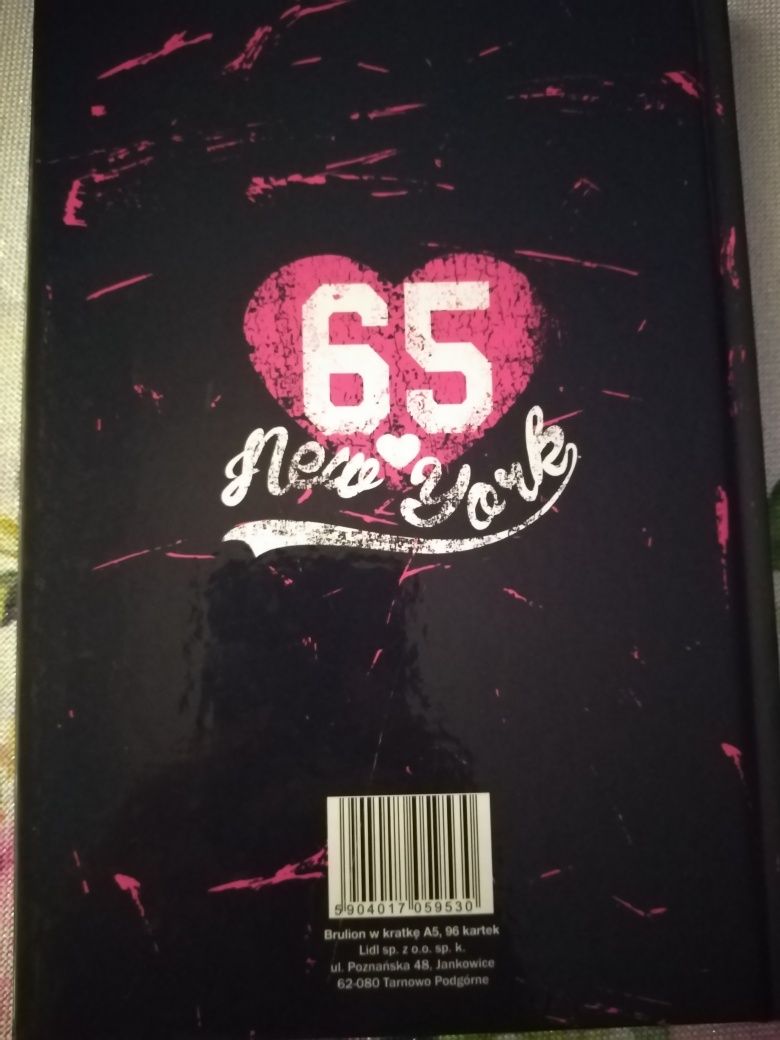 Zeszyt brulion A5 96 kartek. Kratka