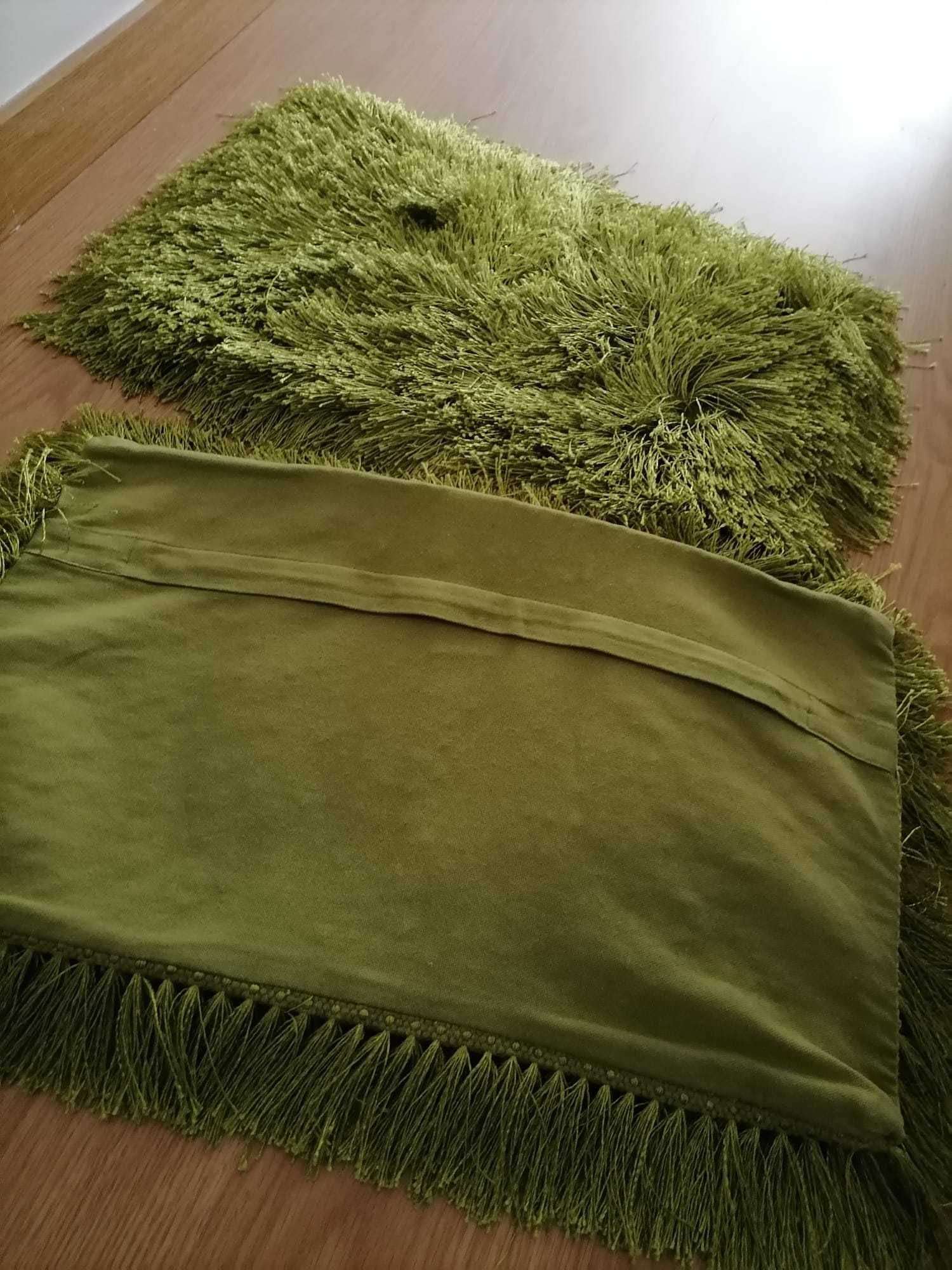 Fronhas almofada decorativa verde