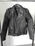 Kurtka Skórzana Ozone Ramones Modern Black Matt rozmiary od S do 7XL