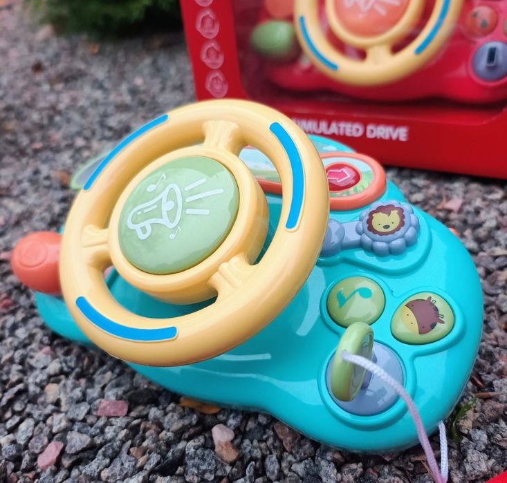 Кермо дитяче  у візочок УКР ОЗВУЧ,Є ВІДЕО,музичне, інтерактивне,руль