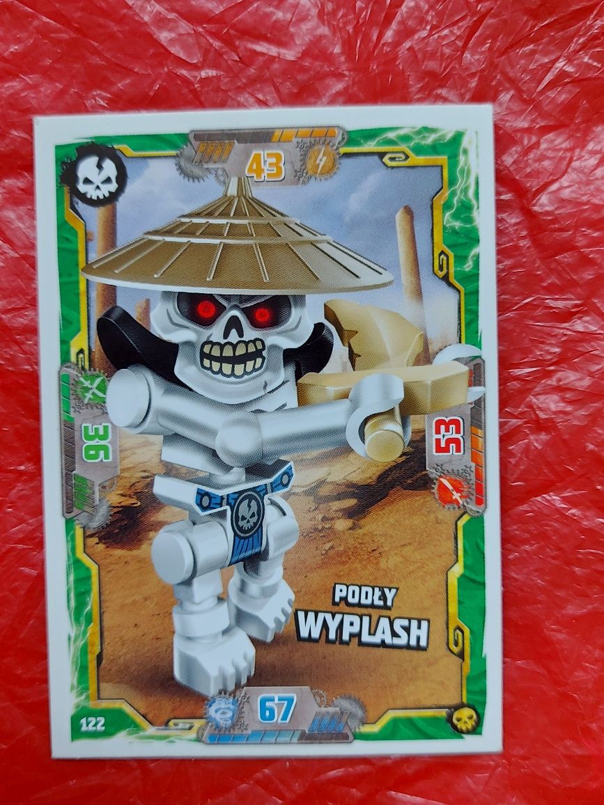 Karta lego dziecięca Ninjago Podły Wyplsh 2021rok