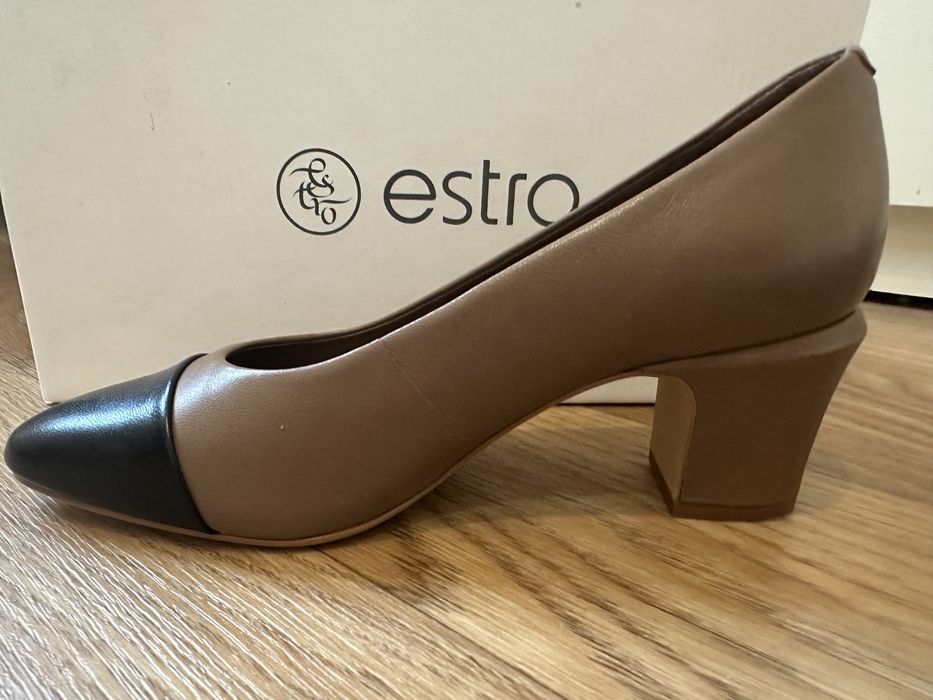 Жіночі туфлі: 36 розмір (23,5)на вузеньку ніжку, взувалися один раз