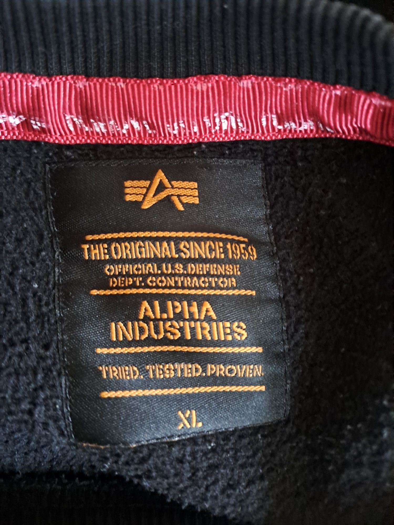 Alpha Industries bluza roz XL