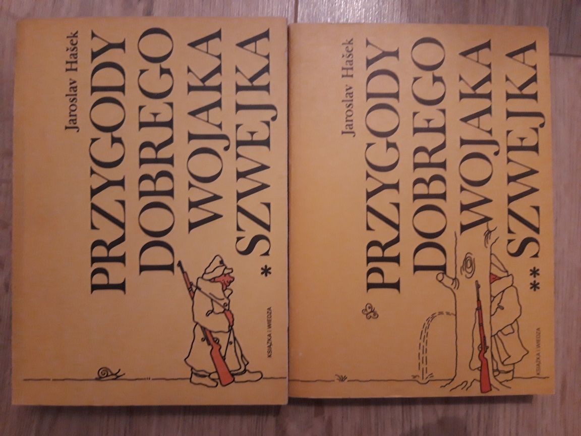 Przygody dobrego Wojaka Szwejka. Jaroslav Hasek. 4 tomy