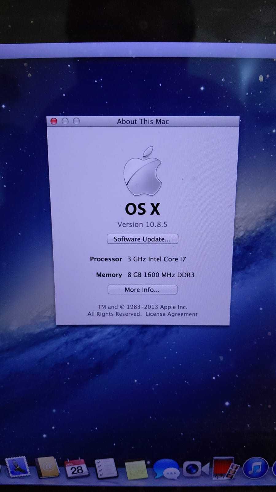Macbook Pro 2012 A1425 a funcionar