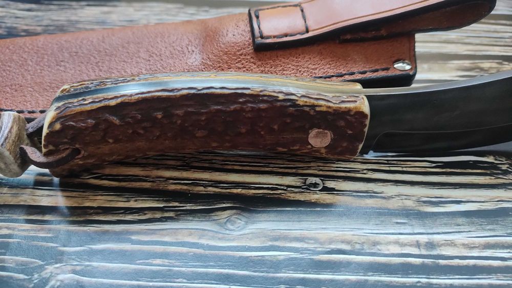 Nóż ZZ Custom Knives NESSMUK, poroże, NCV1