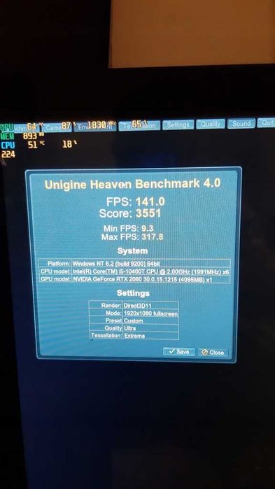 Komputer Gamingowy i5-10/16 GB/RTX 2060/512 GB SSD idealny do gier