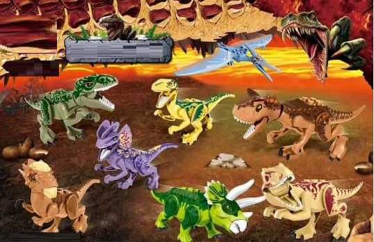 Coleção Dinossauros ( Jurassic Park ) nº5 (compatíveis com Lego)