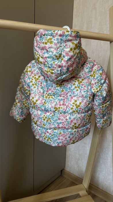 Куртка для дівчинки на флісі HM, TU  (хододна осінь/тепла зима)