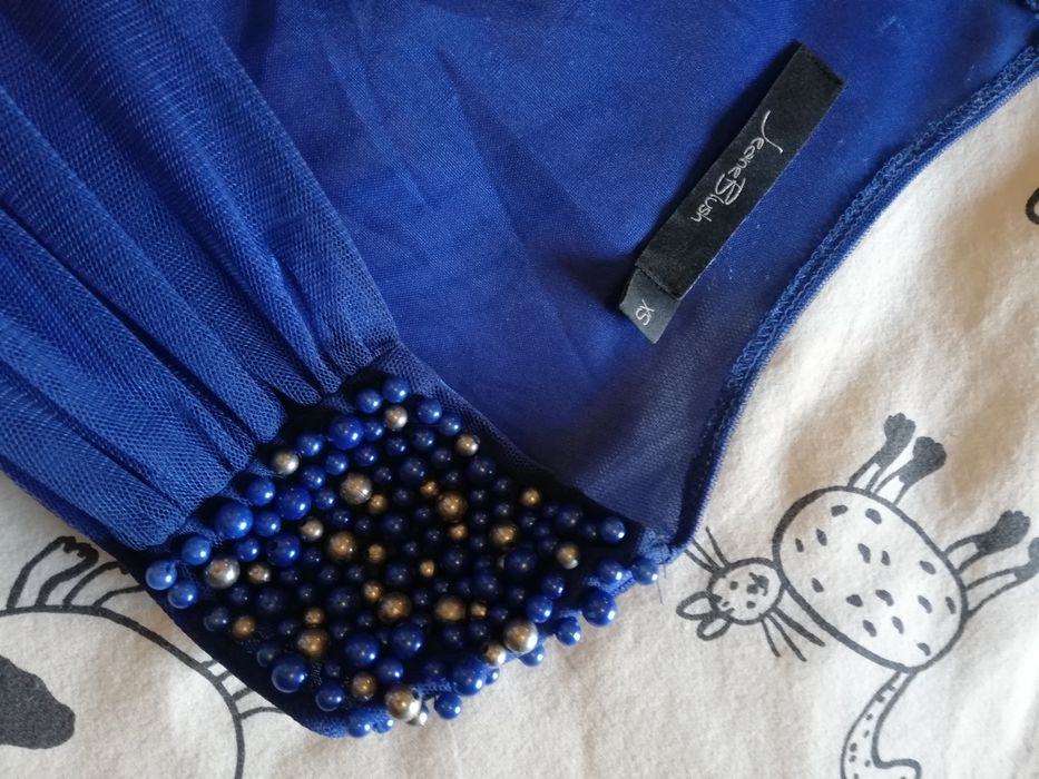 Vestido cerimónia Azul