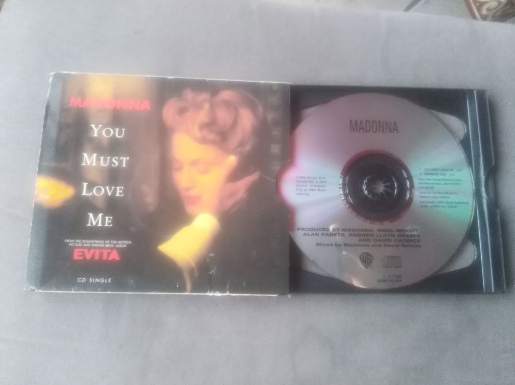 Madonna You Must Love Me CD