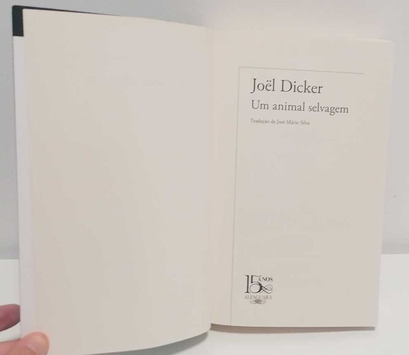 Um Animal Selvagem, de Joël Dicker