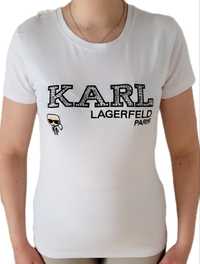 Karl Lagerfeld t-shirt koszulka damska r.S,M,L,XL,XXL