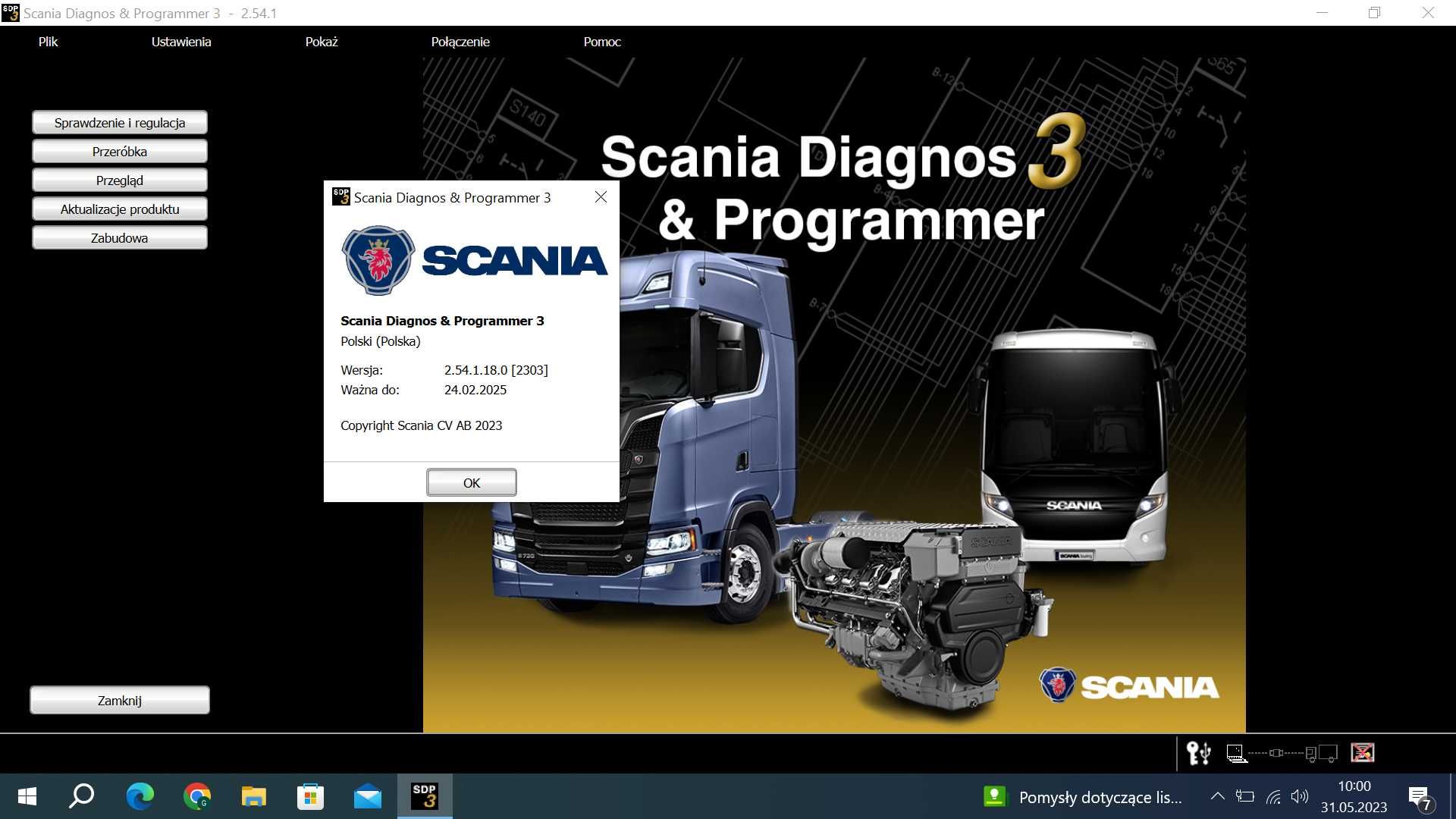 FULL PAKIET Scania SDP3 2.54.1 + Multi + XCOM Programy TeamViewer