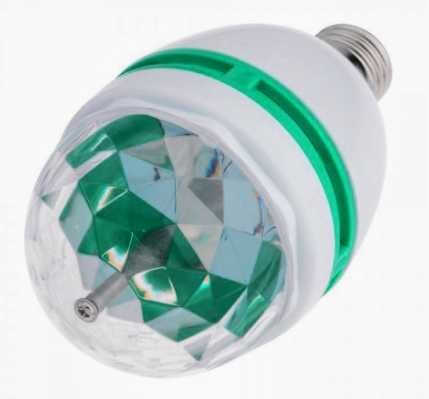 Żarówka disco projektor 3 LED