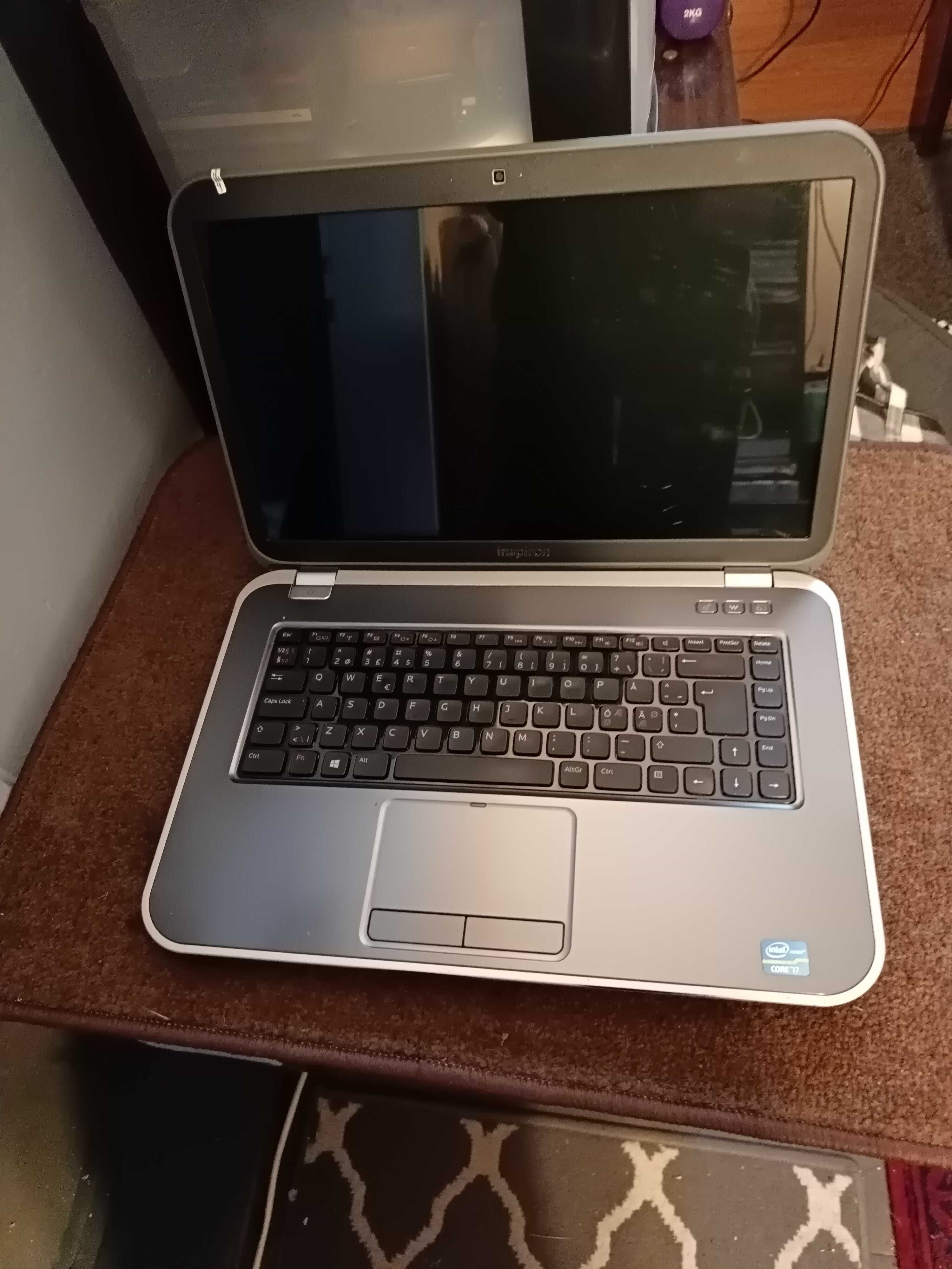 Dell Inspiron 5520 sprawny/core i7/15,6 cala/bez dysku, ramu i cd-romu