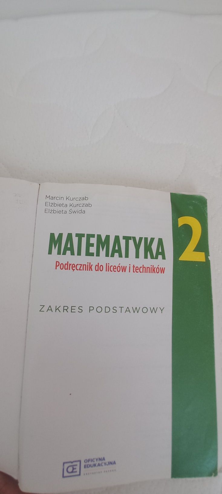 Podręcznik matematyka klasa 2 Pazdro zakres podstawowy