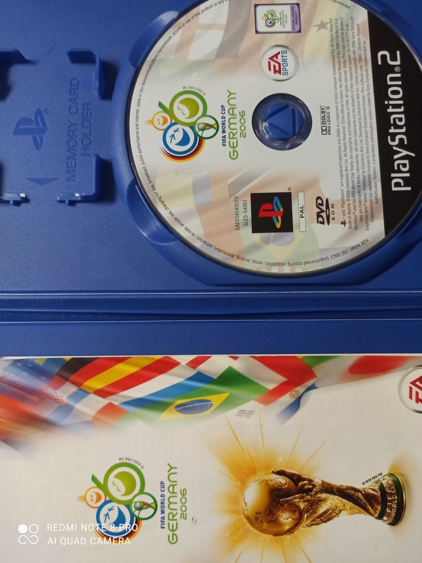 Gra na PlayStation 2 PS2 FIFA World Cup Germany 2006
Przy zakupie kilk