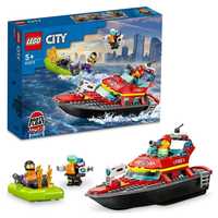 Klocki Lego City 60373 Łódź strażacka
