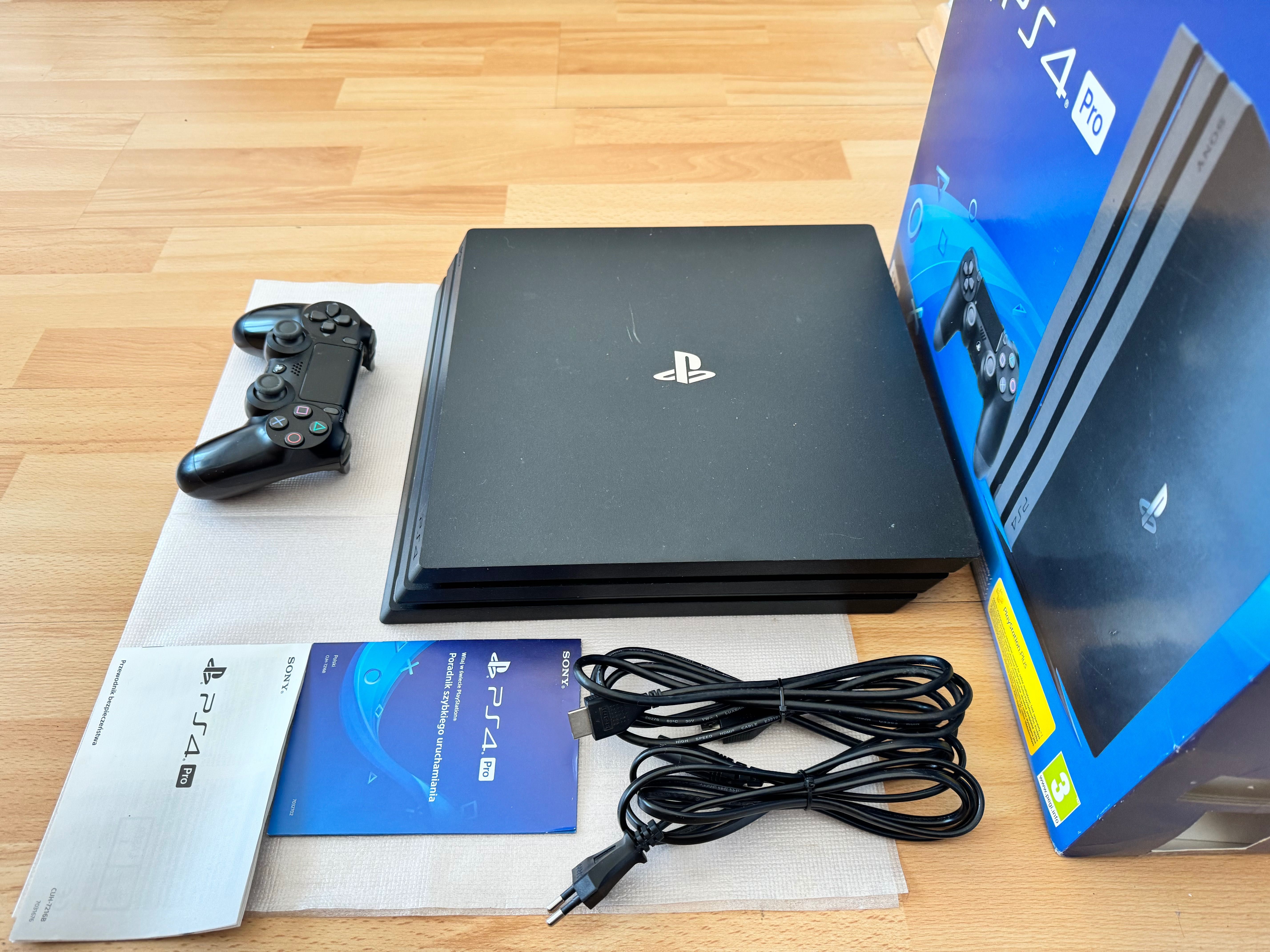 PS4 PRO 1TB CUH-7216B Najnowszy Model