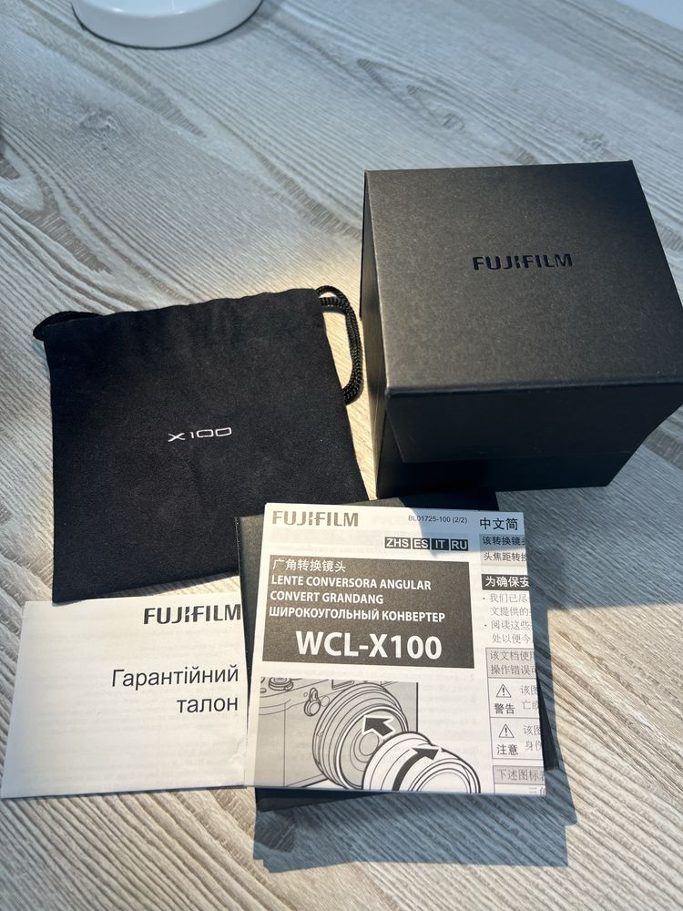 Ширококутний конвертер Fujifilm WCL-X100/X100s/X100t