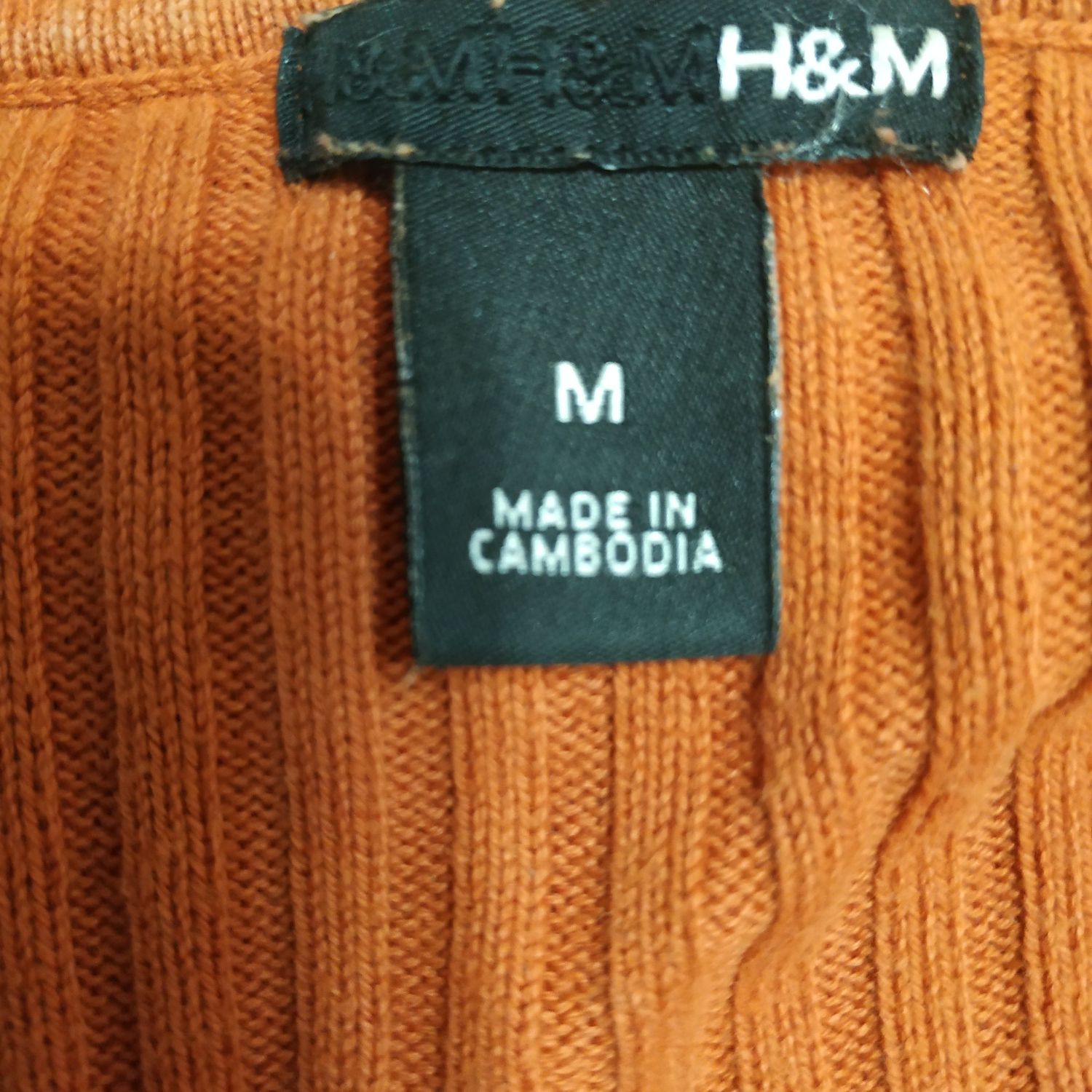 Пуловер H&M 100% cotton джемпер кофточка свитерок