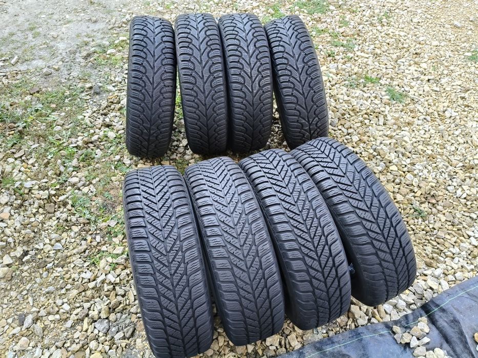 185/70r14 Fulda Montero KOMPLET opony zimowe/ super stan++ /