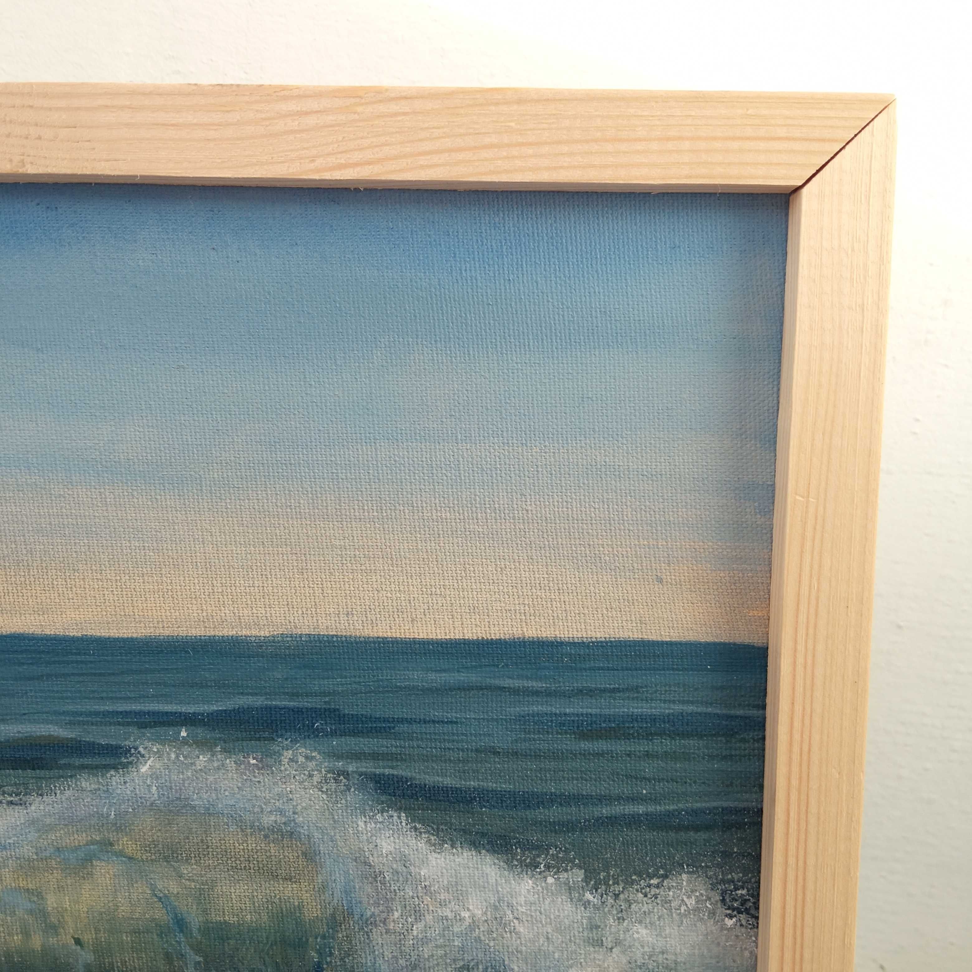 Картины в наличии море морской пейзаж заказ волна магнолия подарок