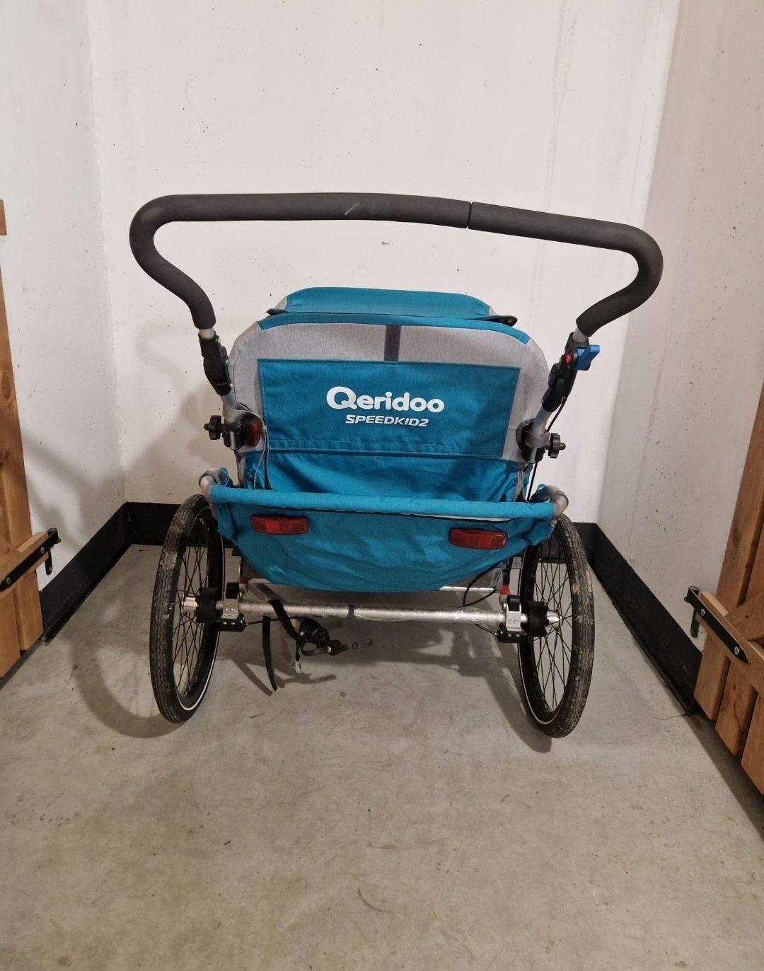 Wózek/przyczepka rowerowa Qeridoo Speedkid 2 – stan bardzo dobry

Sp