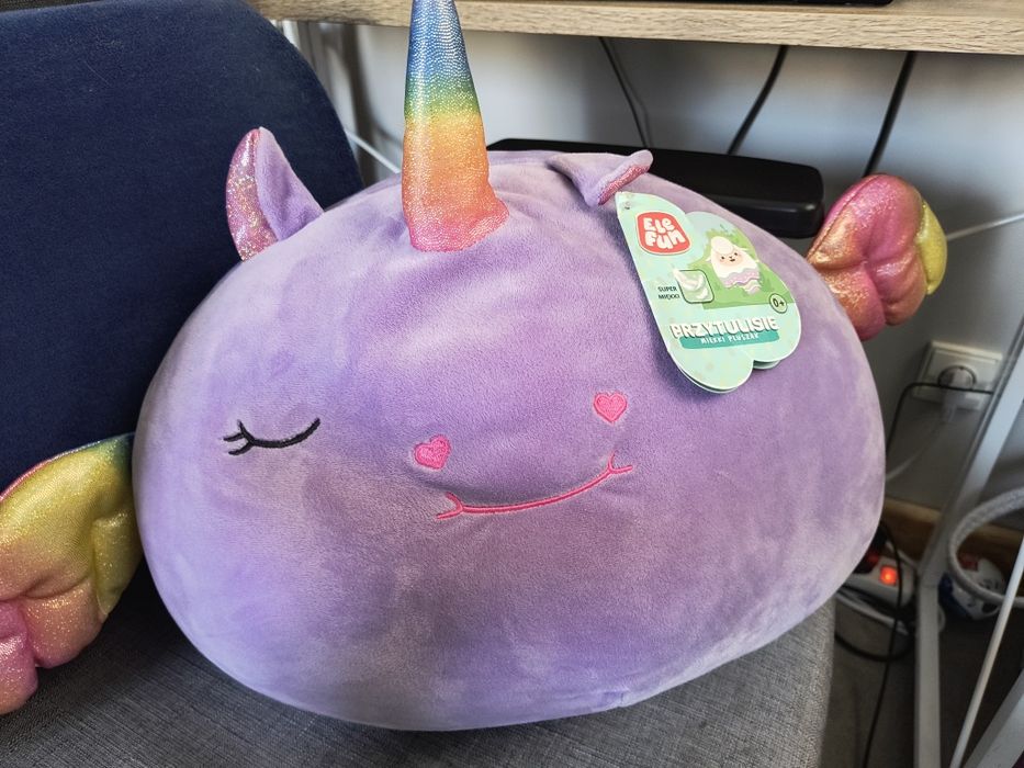 Jednorożec poduszka nowa