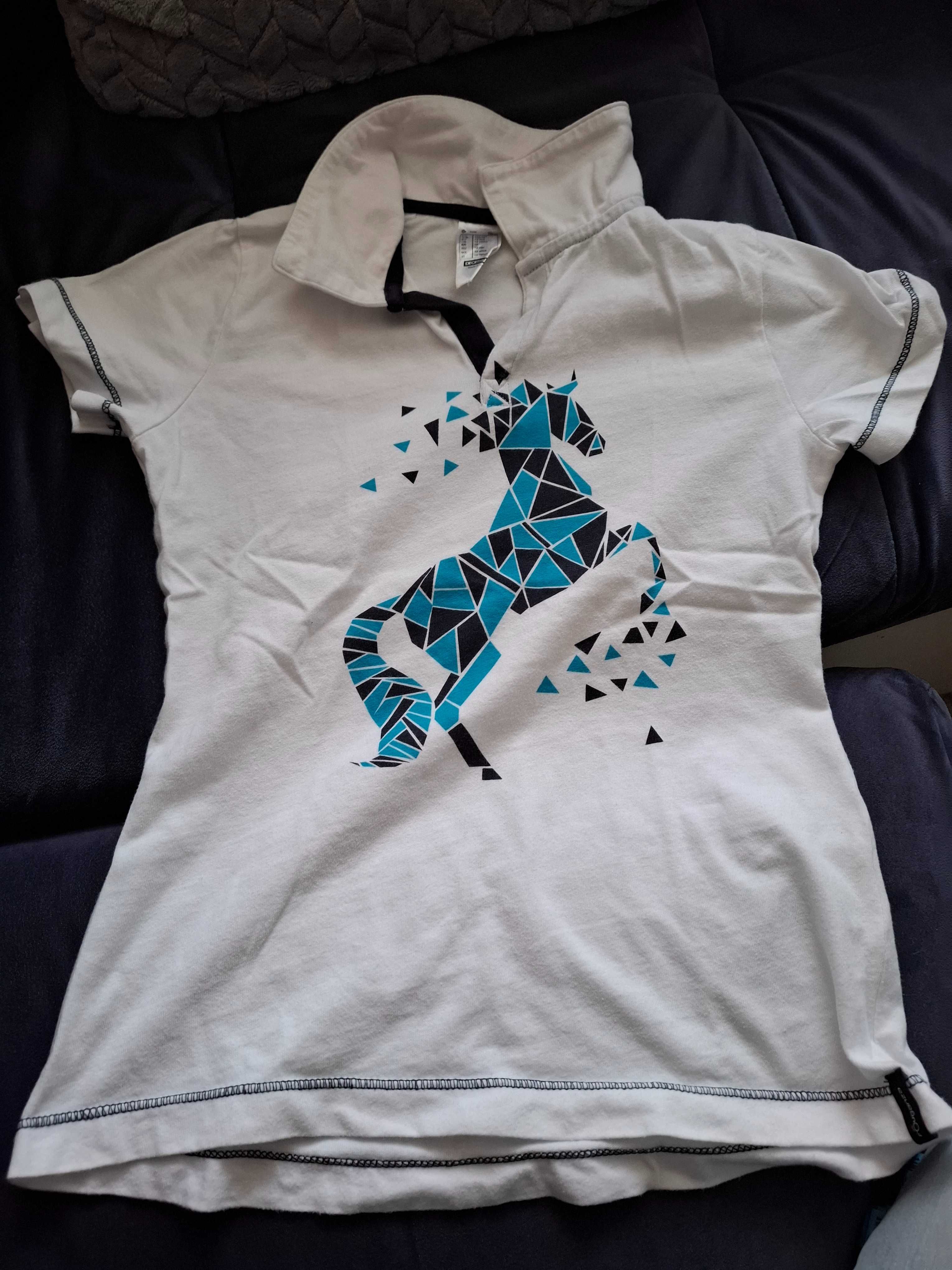 Koszulka do jazdy konnej Decathlon