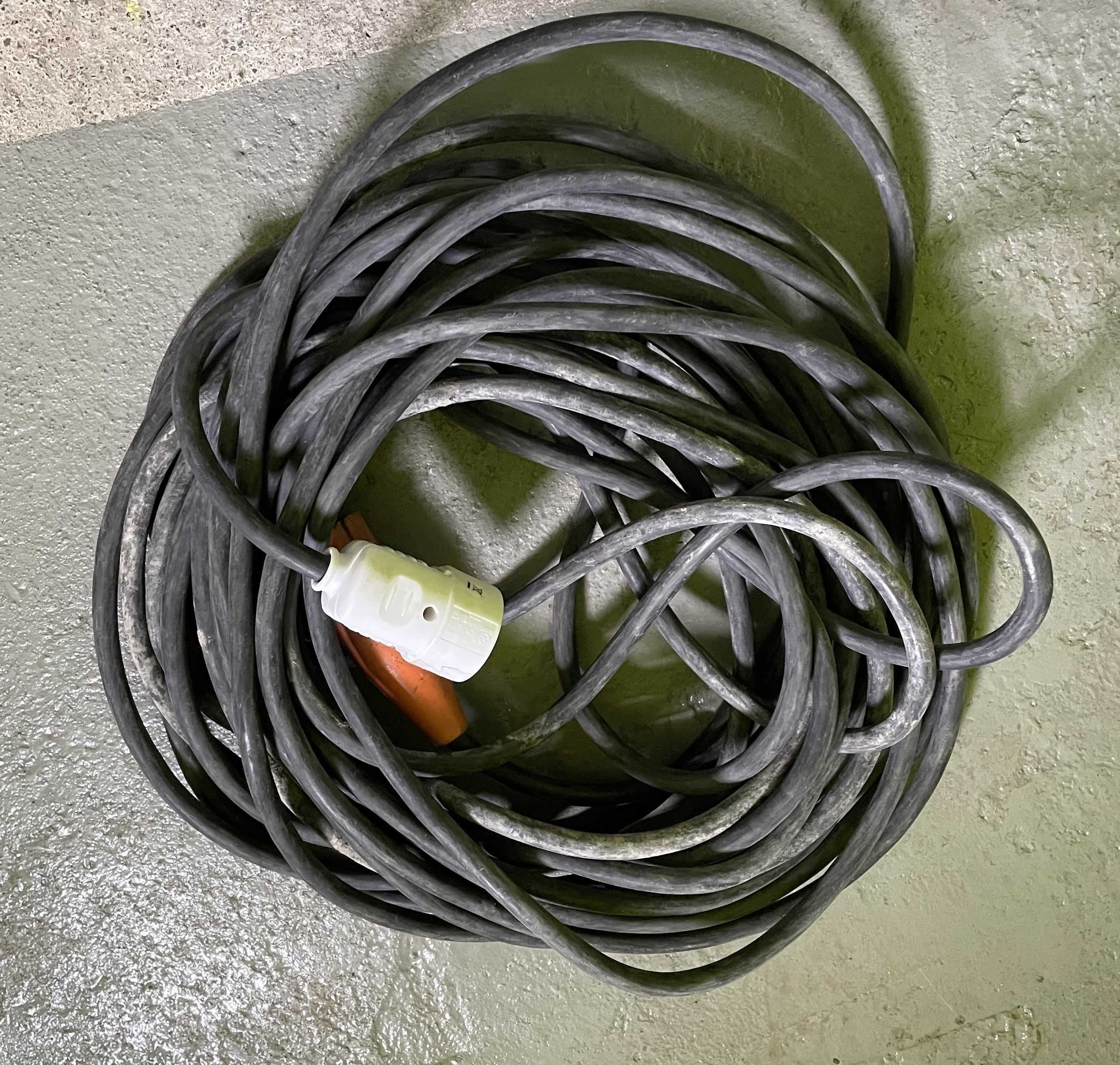 kabel przedłużacz 15m 3x2.5mm2 sieciowy 230v budowlany z uziemieniem