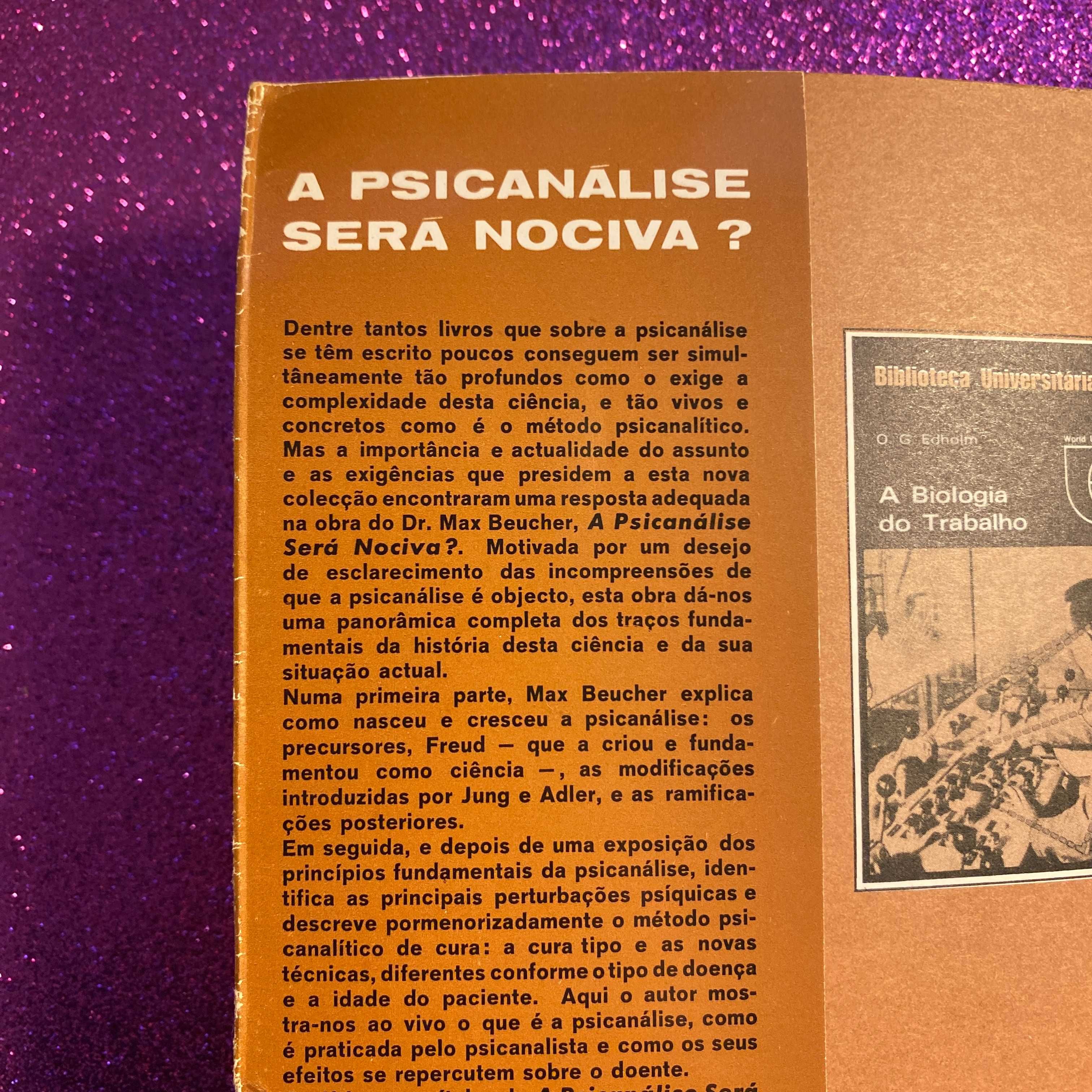 A Psicanálise Será Nociva? Autor: Doutor Max Beucher