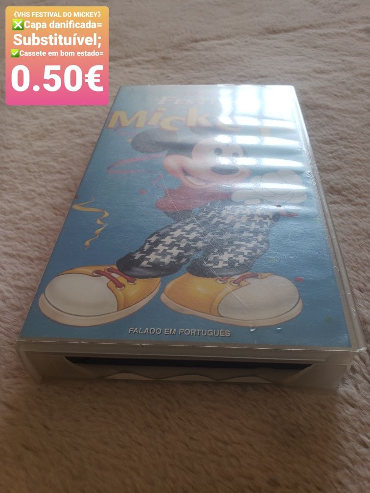 Cassetes/ VHS Disney e Mais