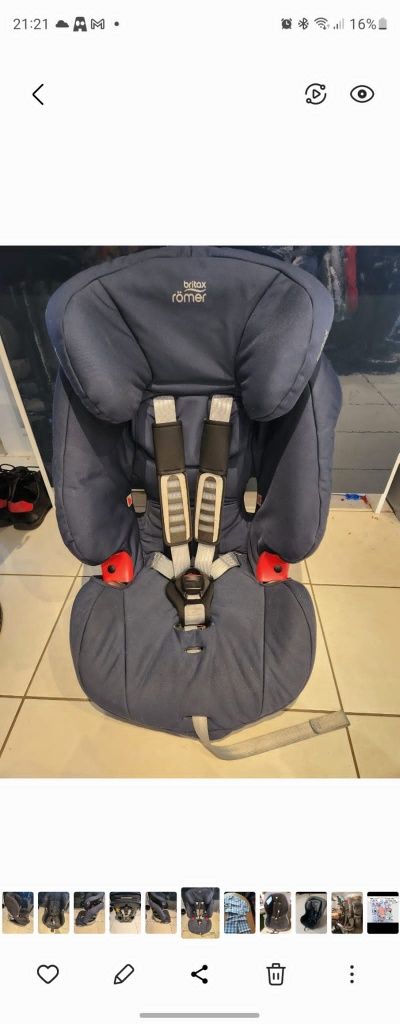 Fotelik Britax 9-36kg